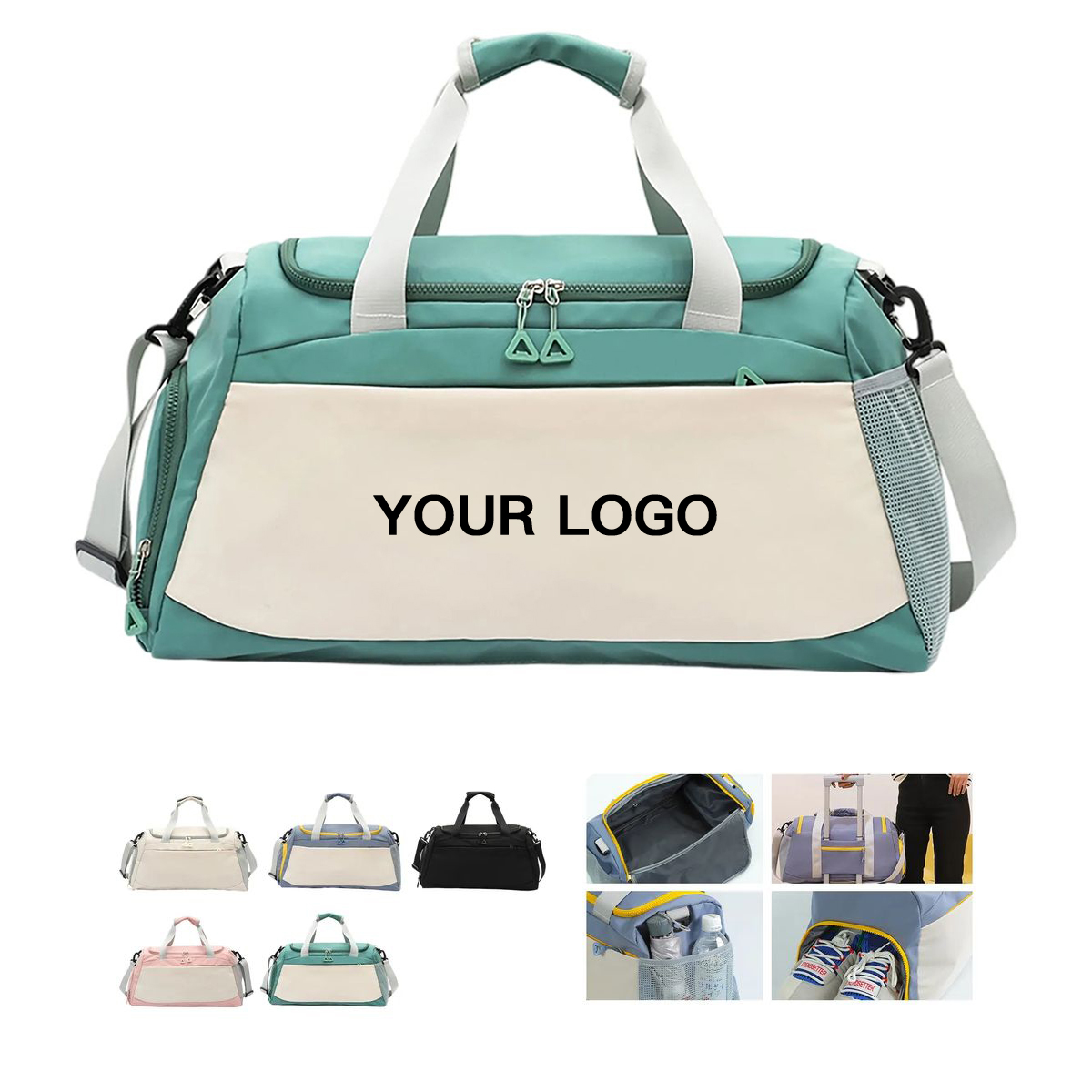 Oxford Sports Tote with Durable Handles and Big Capacity 2