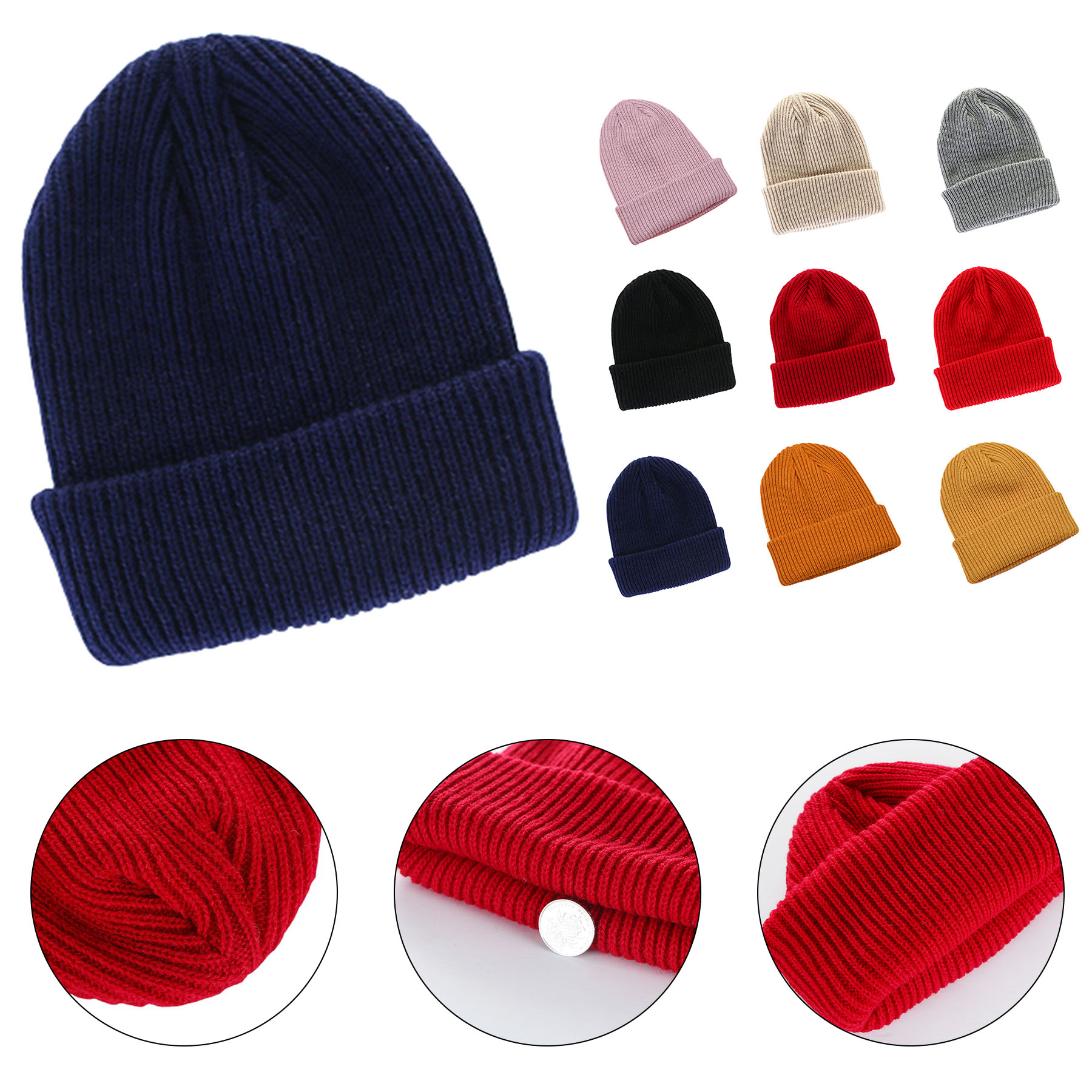 Winter Knitted Cap  2