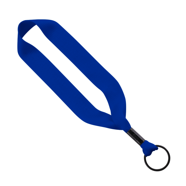 3/4" Polyester Key Chain with Crimp Split Ring 10
