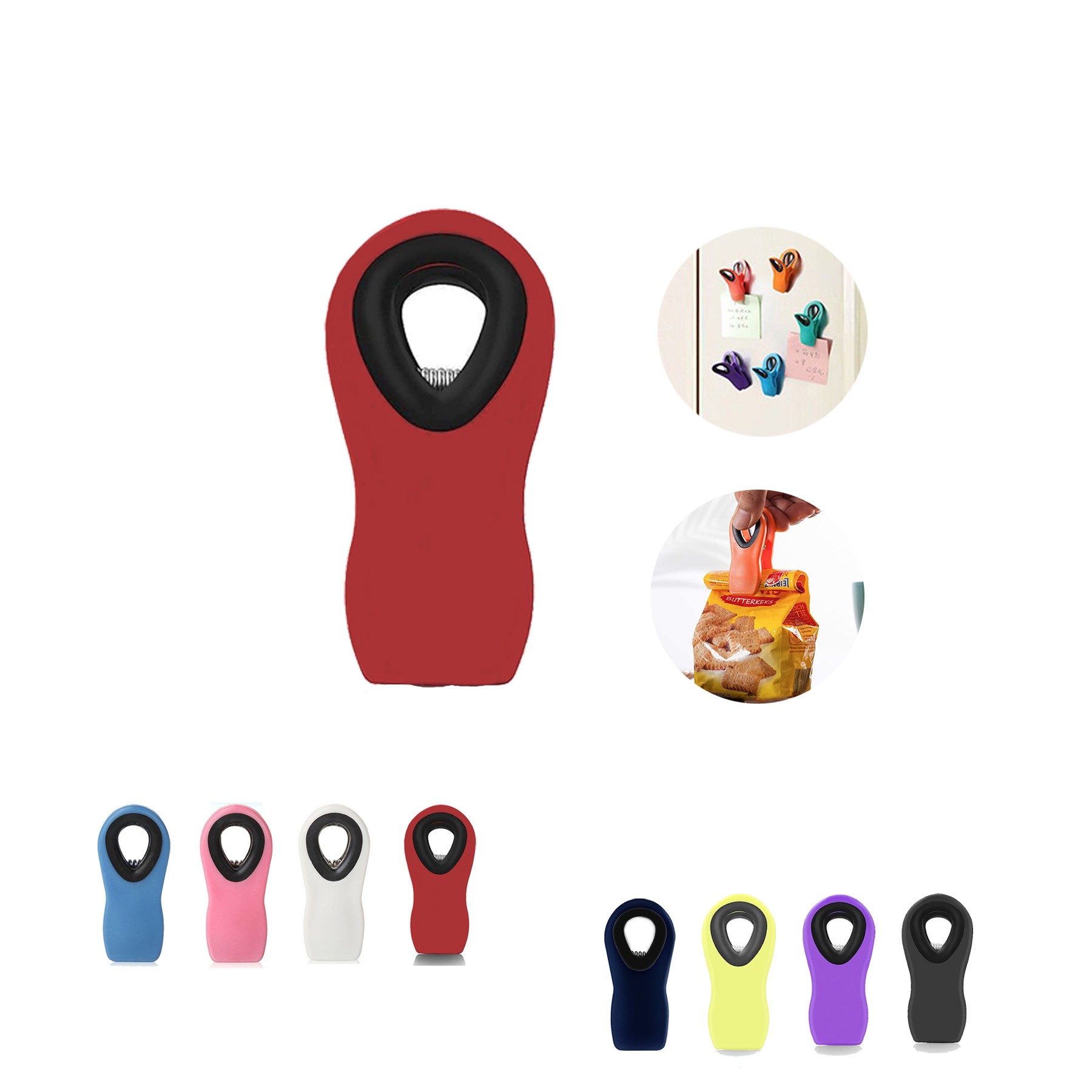 Magnetic Fridge Memo Holder Clip 2