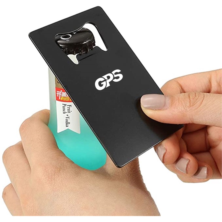 Stainless Steel Credit Card Bottle Opener 1