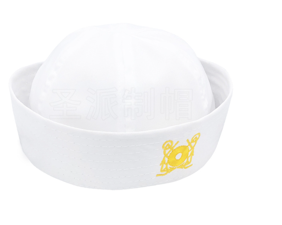 White Sailor Cap 2