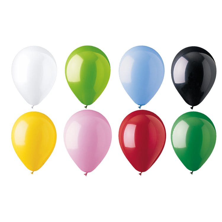 Latex Balloons - Assorted 12" 2
