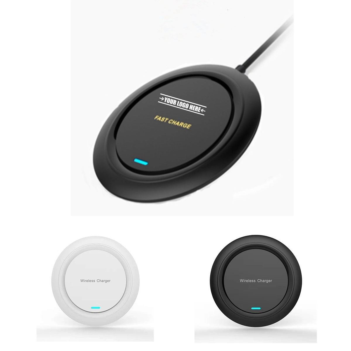 15W Qi Wireless Charger Pad For Phone 2
