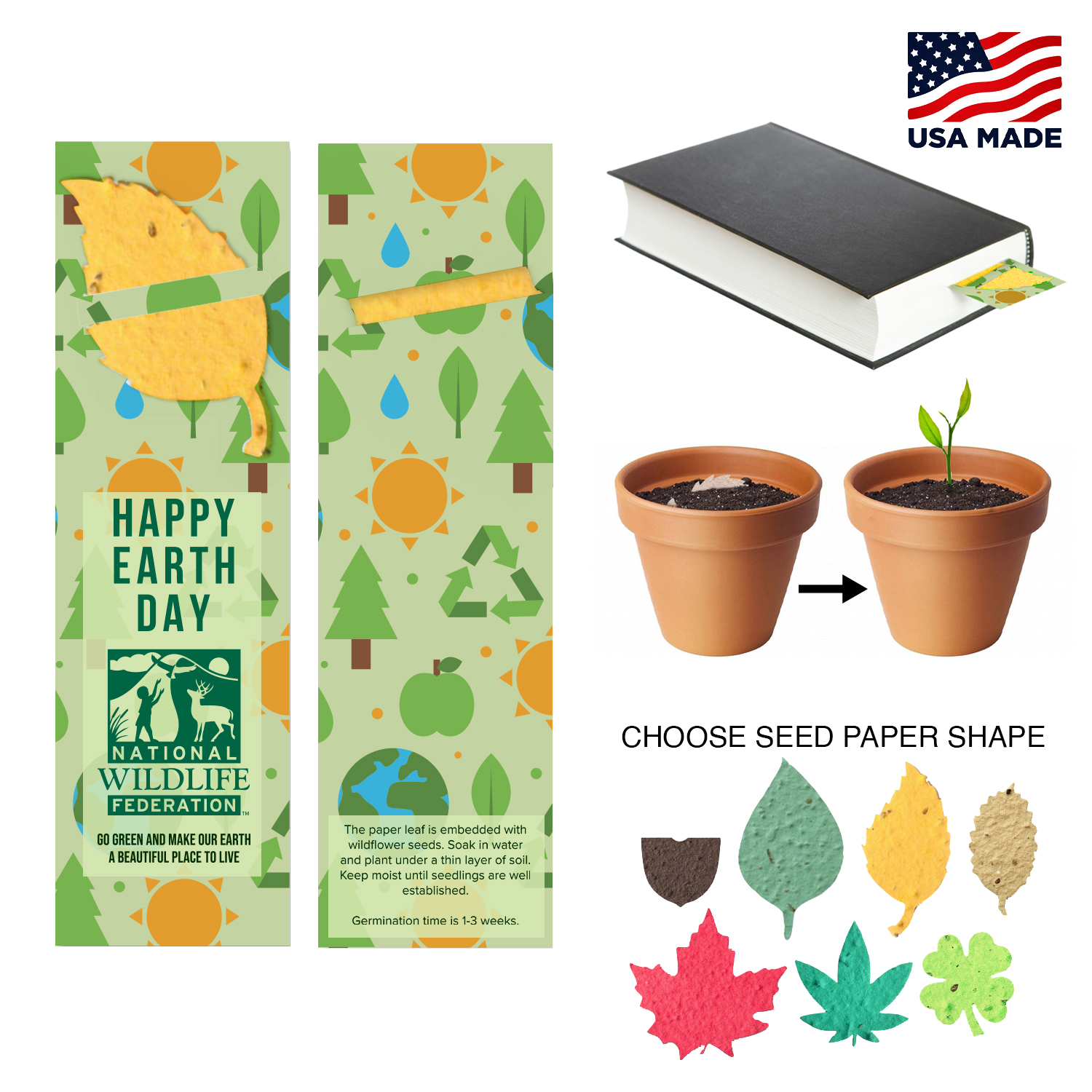 Plantable Bookmark 21
