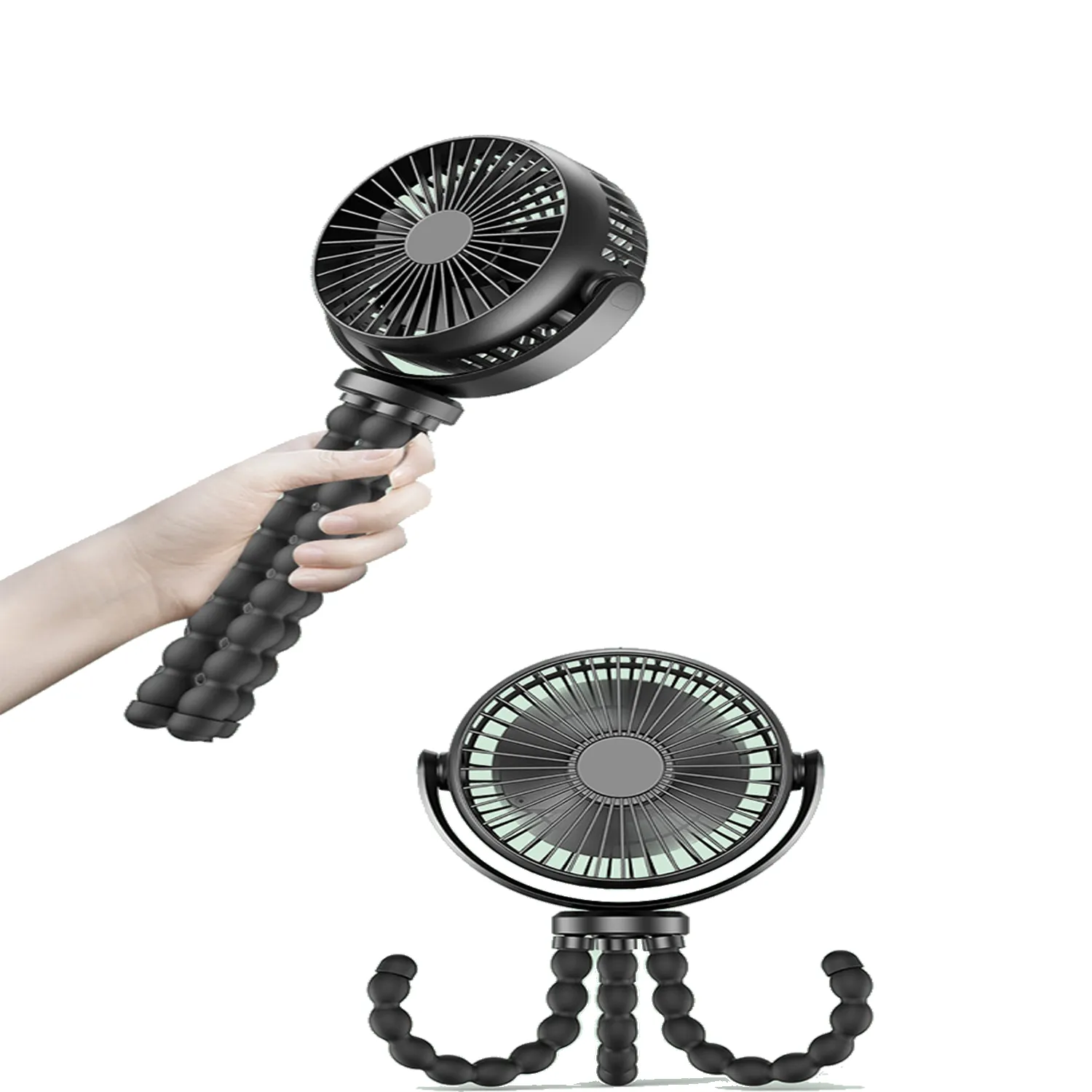 10,000mah USB Octopus Mini Fan 2