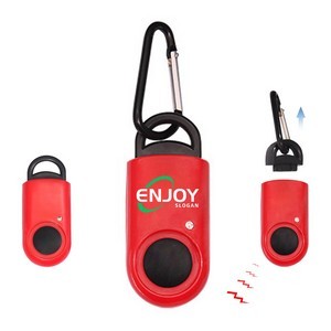 Self Defense Carabiner Safety Alarm With Flashlight 120DB Sound Activation 11