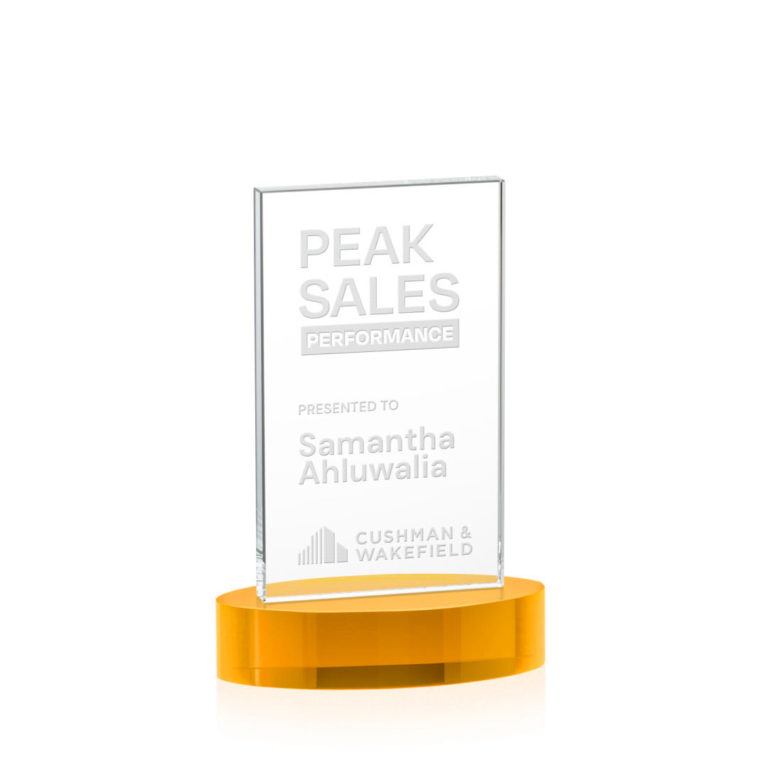 Heathrow Award on Alberton Base - Amber 8