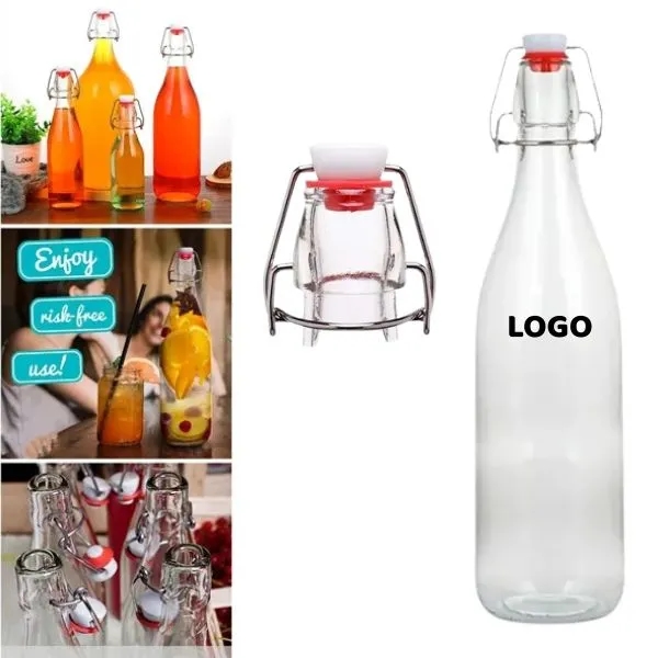 Durable Clear Drink Bottle with Heavy Duty 2
