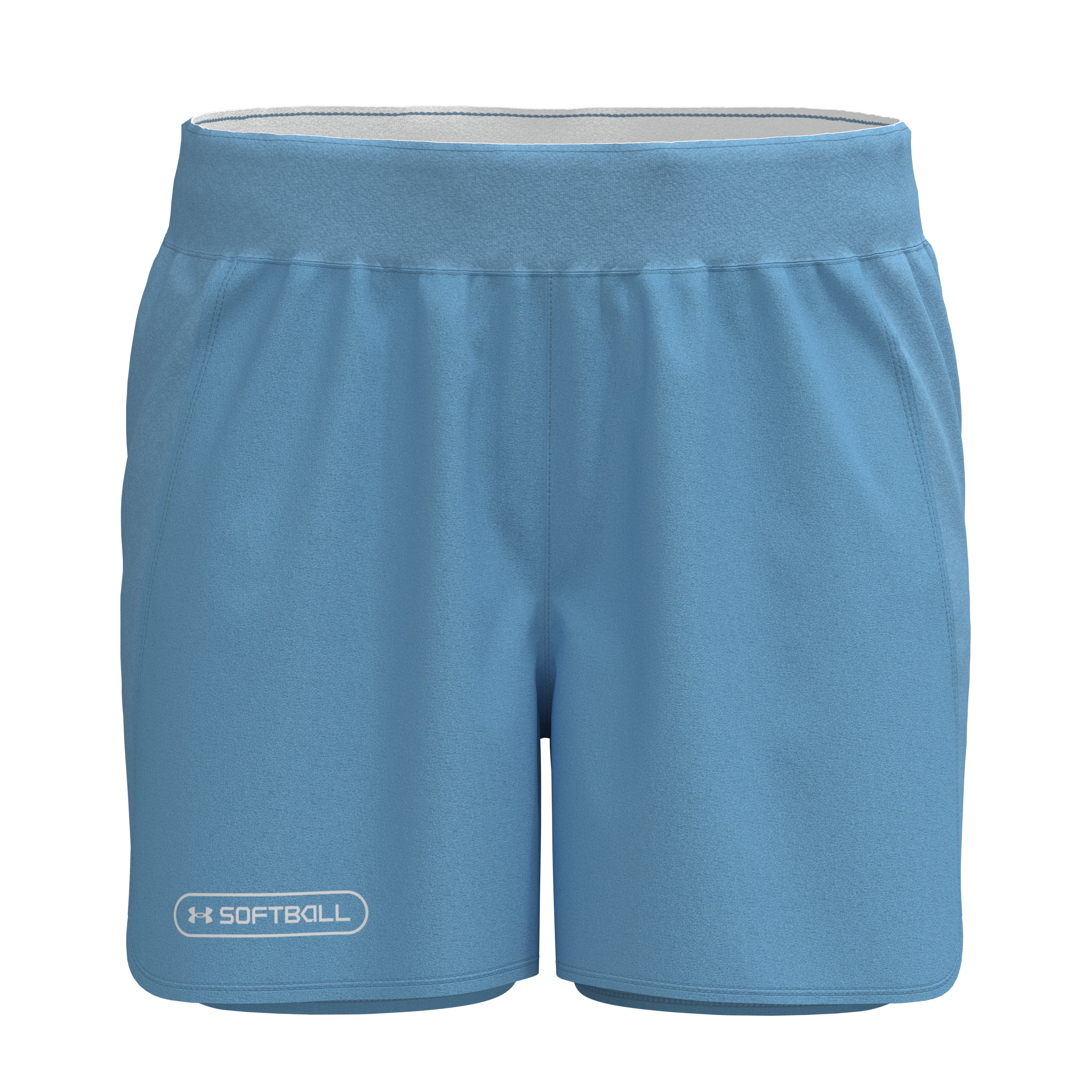 UA 2-in-1 Women's Softball Shorts 6
