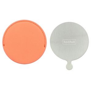 Pu Leather Make-Up Mirror 4