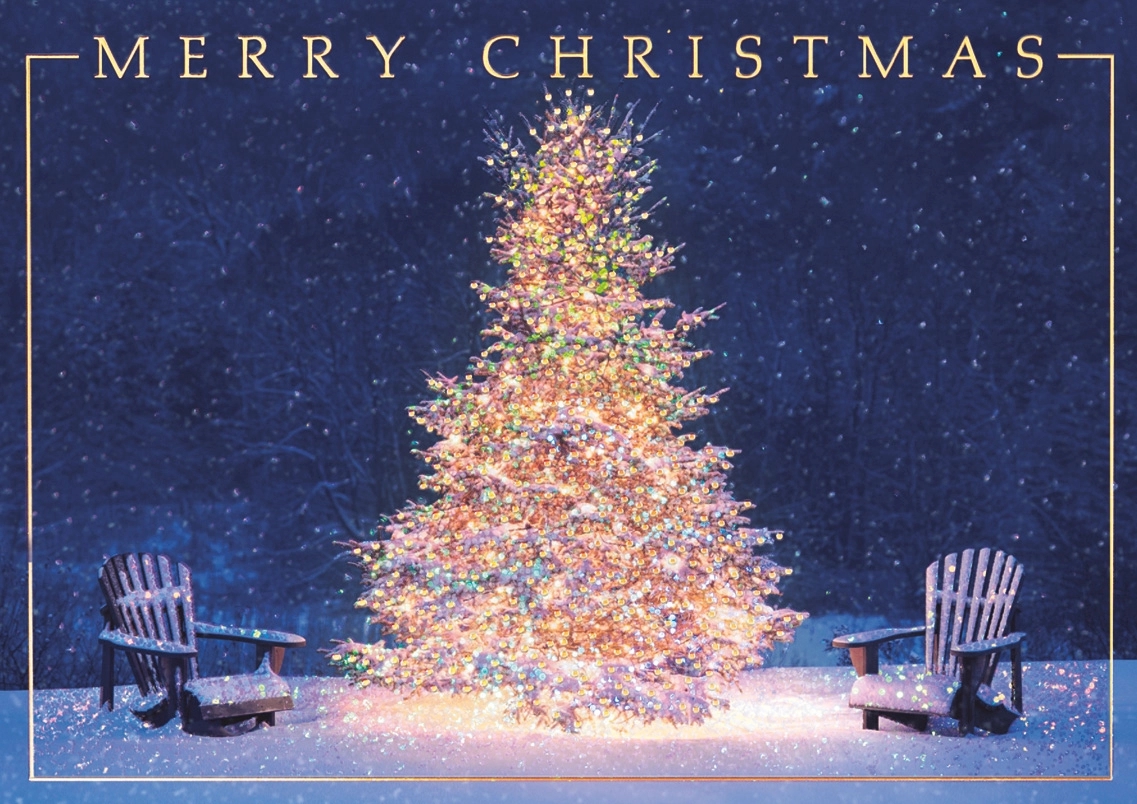 Spectacular Glow Christmas Cards 2