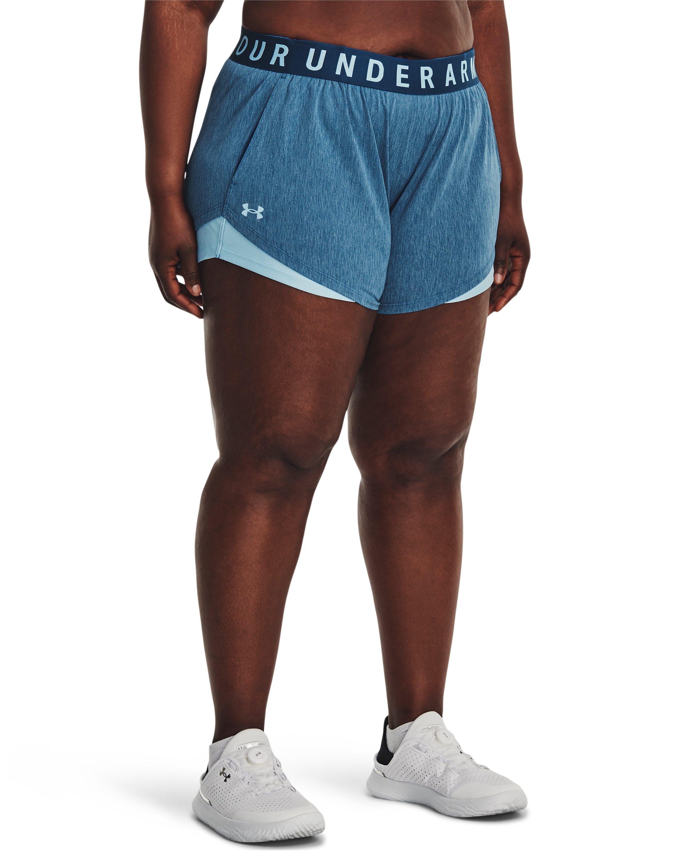 Women's UA Play Up 3.0 Twist Shorts  8