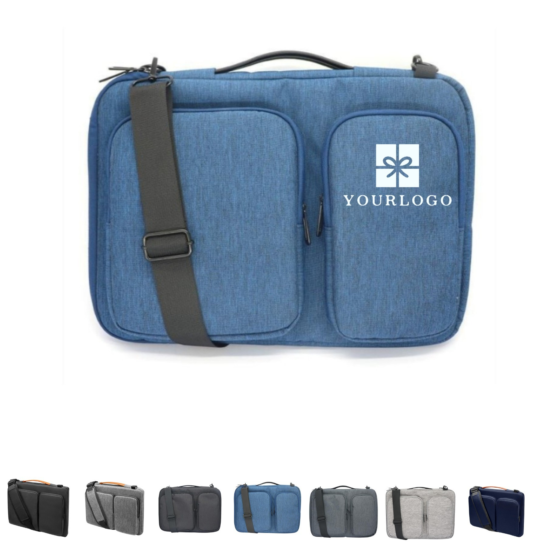 Protective Waterproof Laptop Shoulder Bag 2