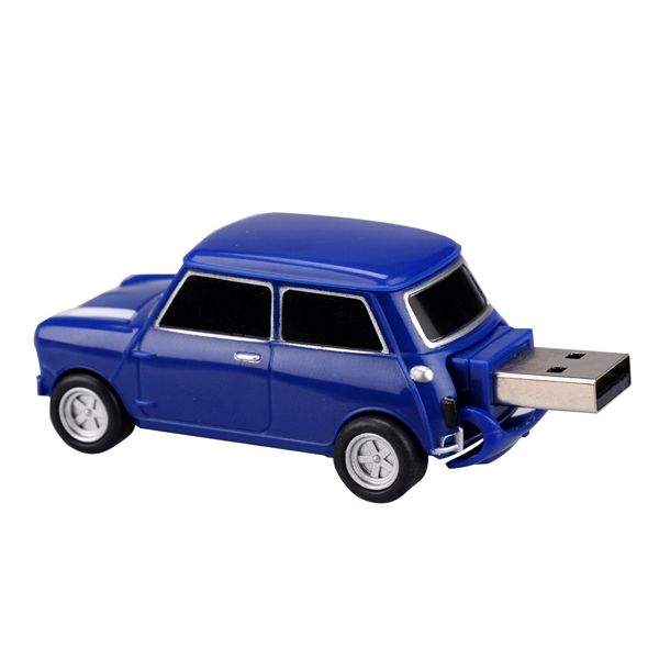UK Car Shape USB Flash Drive - RED 15