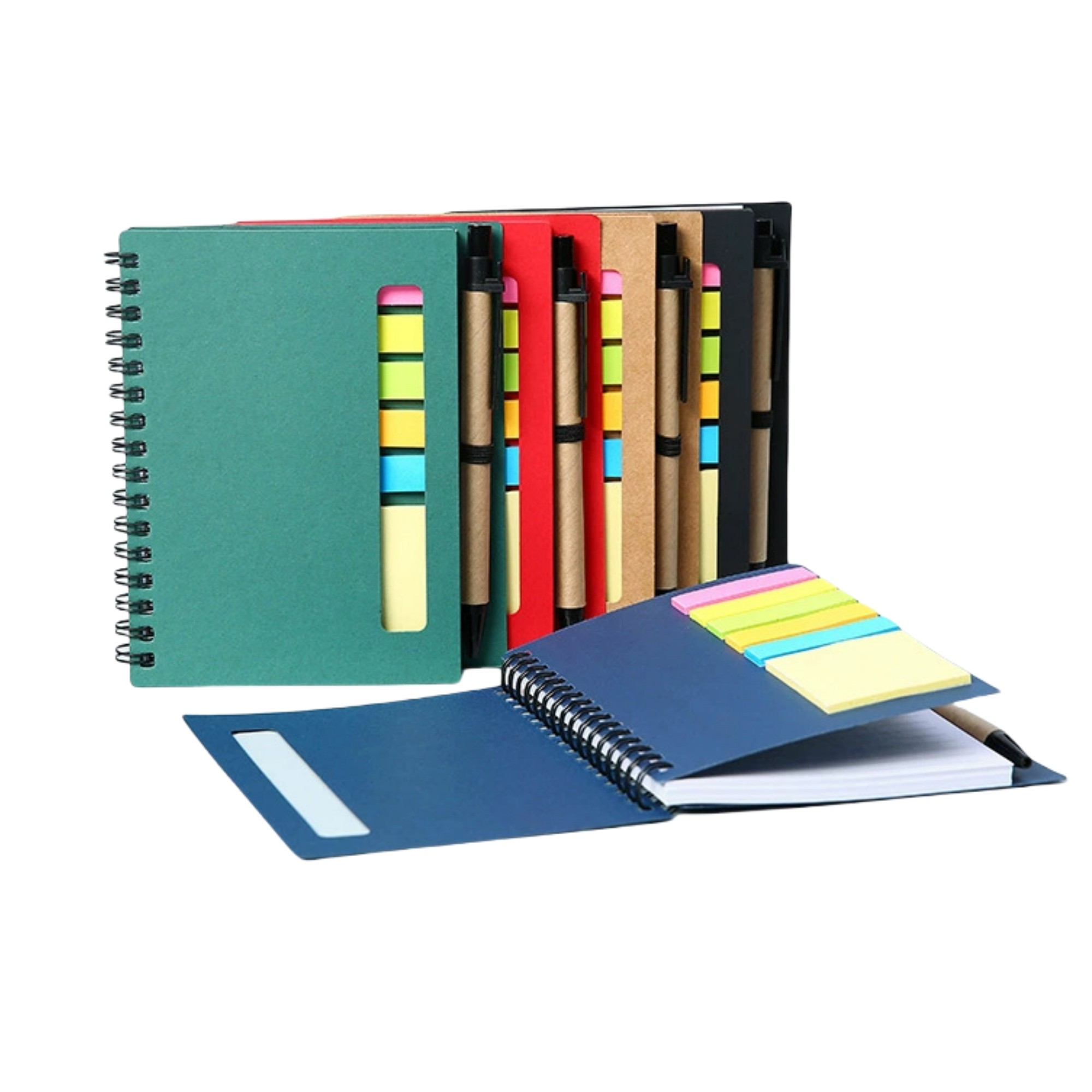 Spiral Notepads With Pen Holder 6