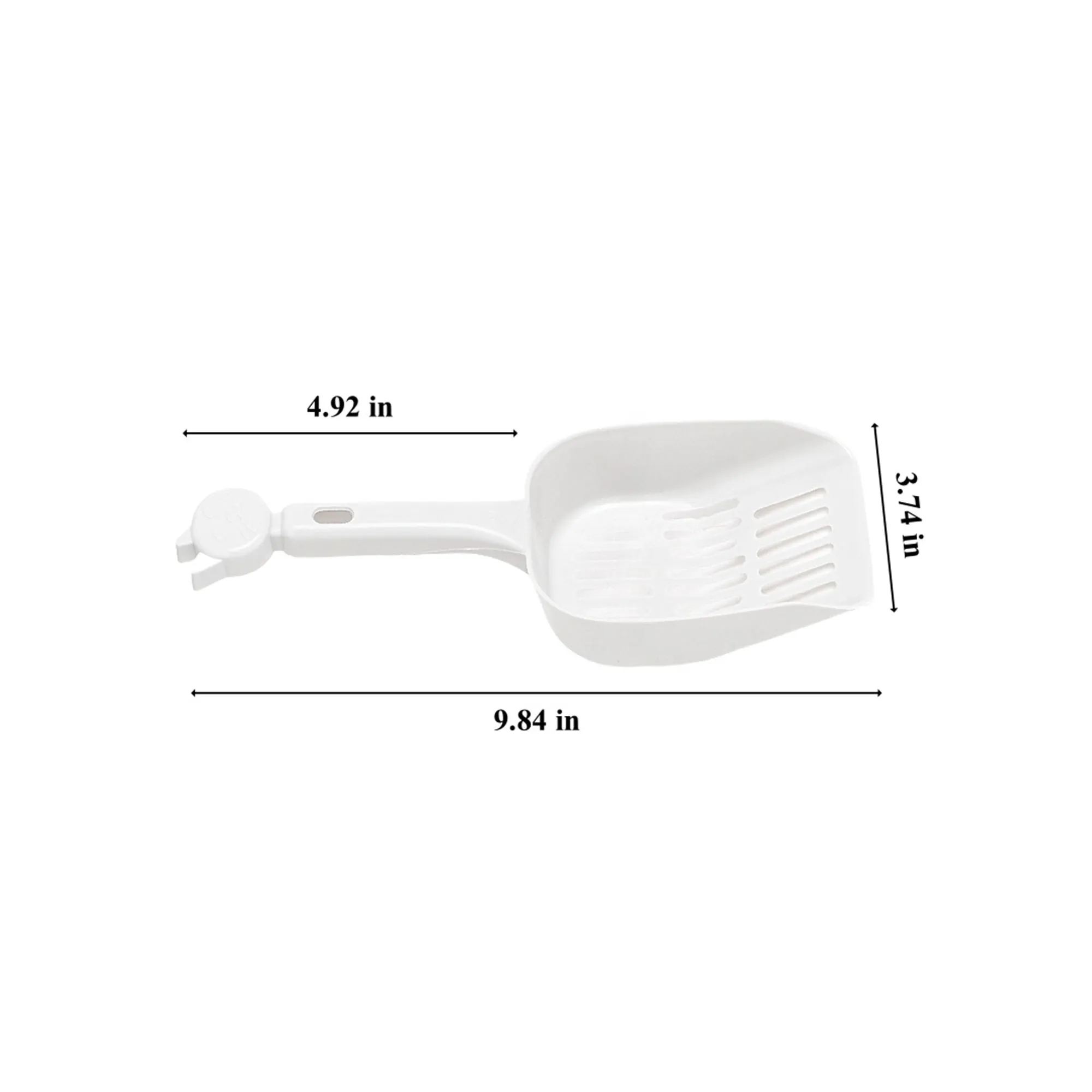 Plastic Grid Cat Litter Scoop 2