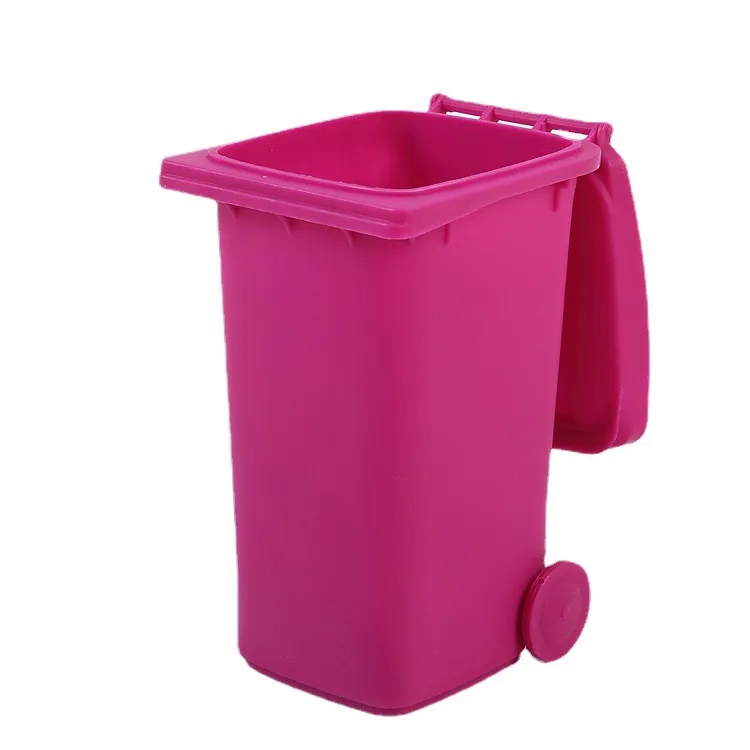 Garbage Trash Bin Pen Holder Desktop Organizer Pencil Cup 3
