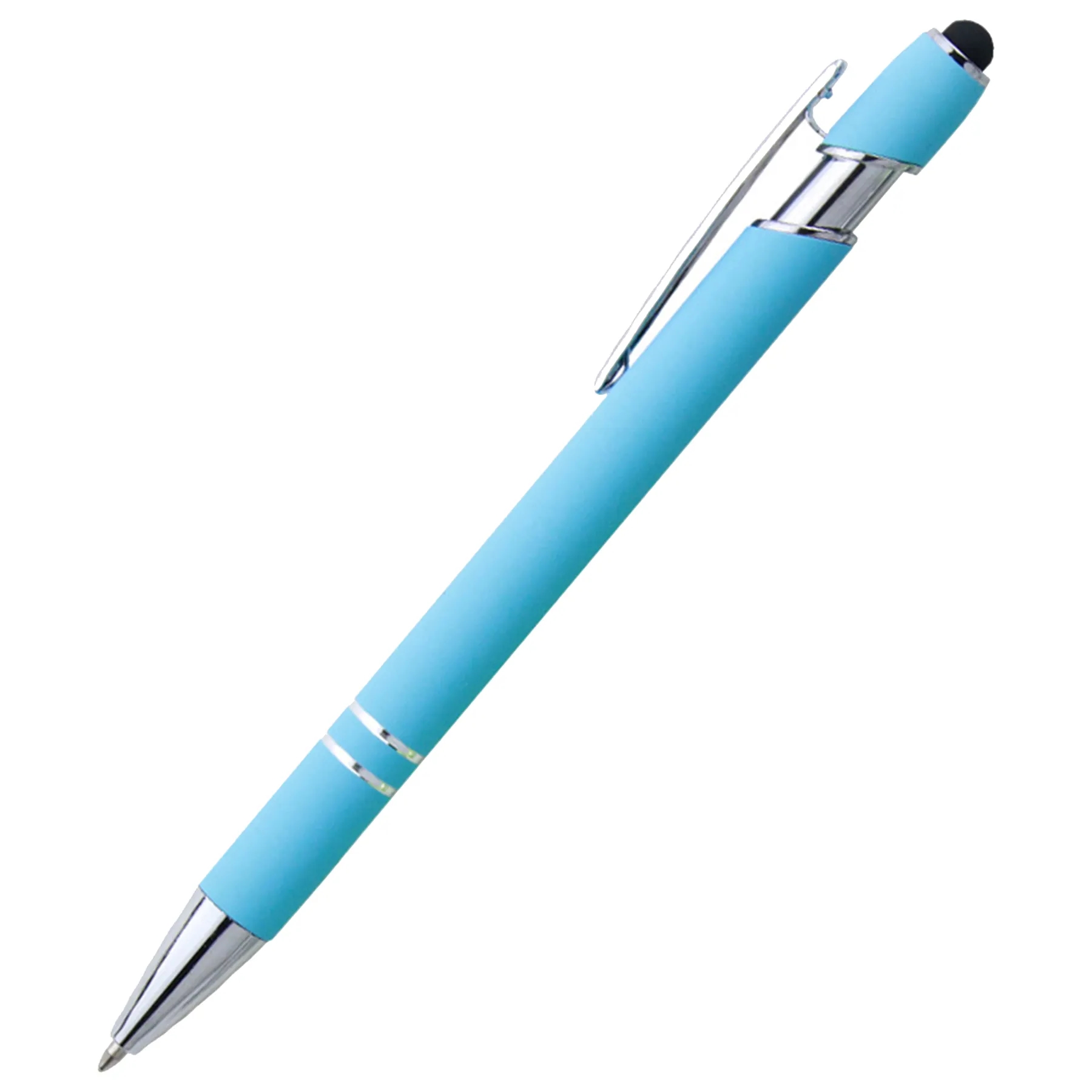 Rubberized Soft Tactile Ballpoint Pen 17