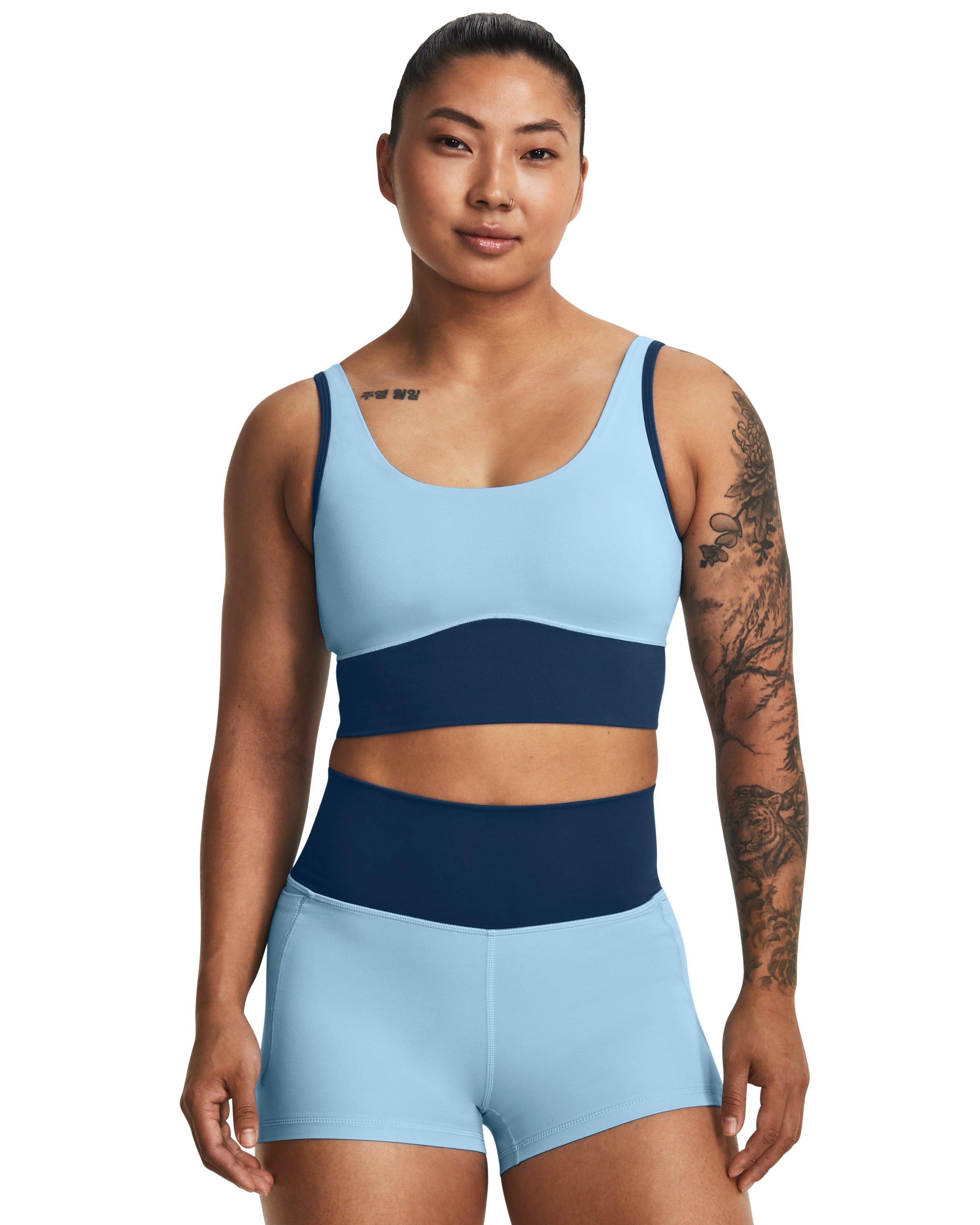 UA Meridian Fitted Women's Crop Tank 2
