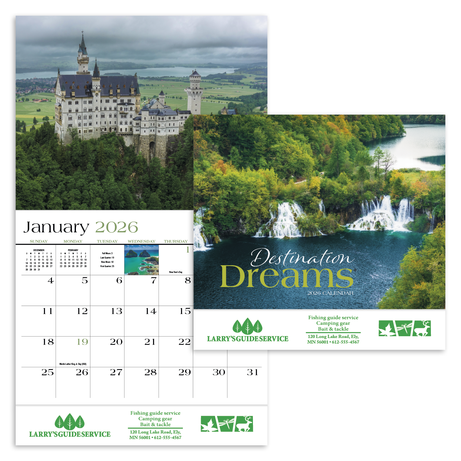 HotLine® Products Destination Dreams® Appointment Calendar - Stapled 6