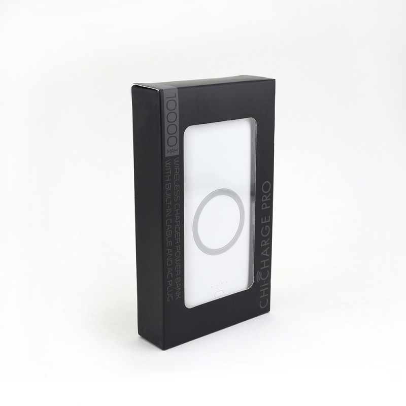 Chi-Charge Pro - 10,000 mAh Universal Power Bank with Wireless Charging 10