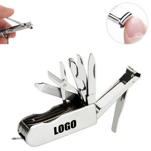 2 In 1 Nail Clippers With Nail File Key Ring 5