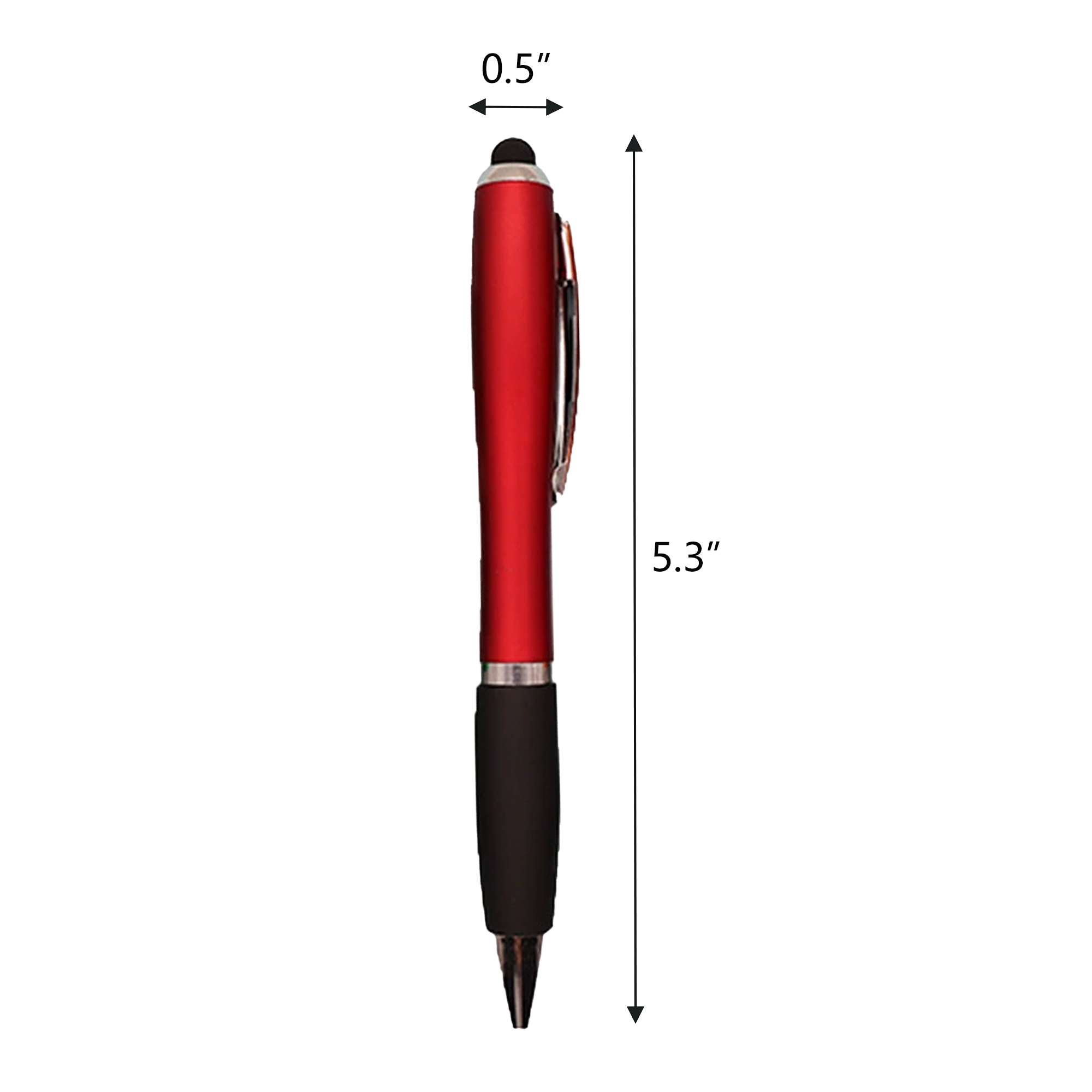 Light Up Logo Gourd Shape Touch Ballpoint Pen 3