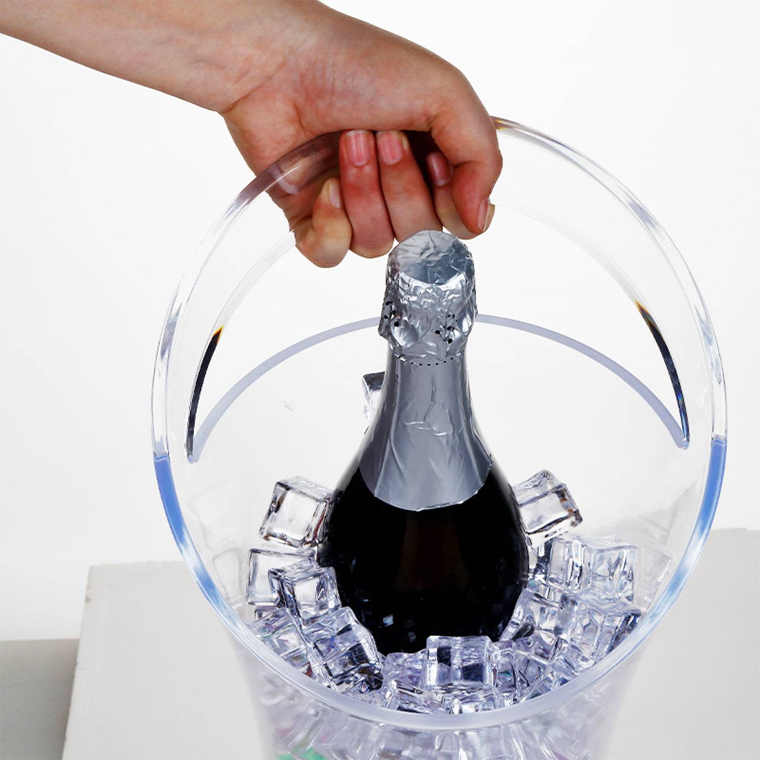 Plastic Ice Bucket for Cocktail Bar 3