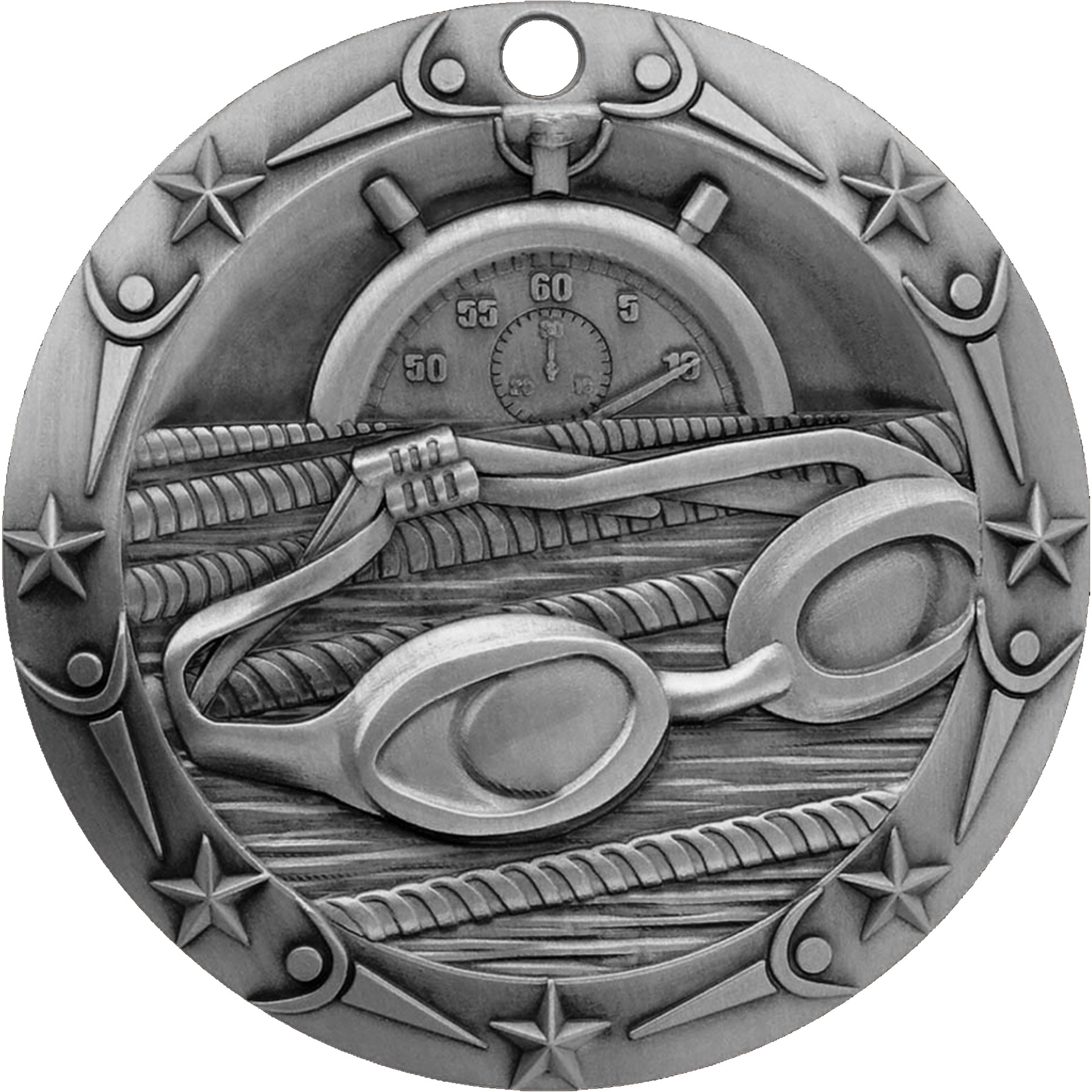 Stock World Class Sports & Academic Medals: Swimming 1