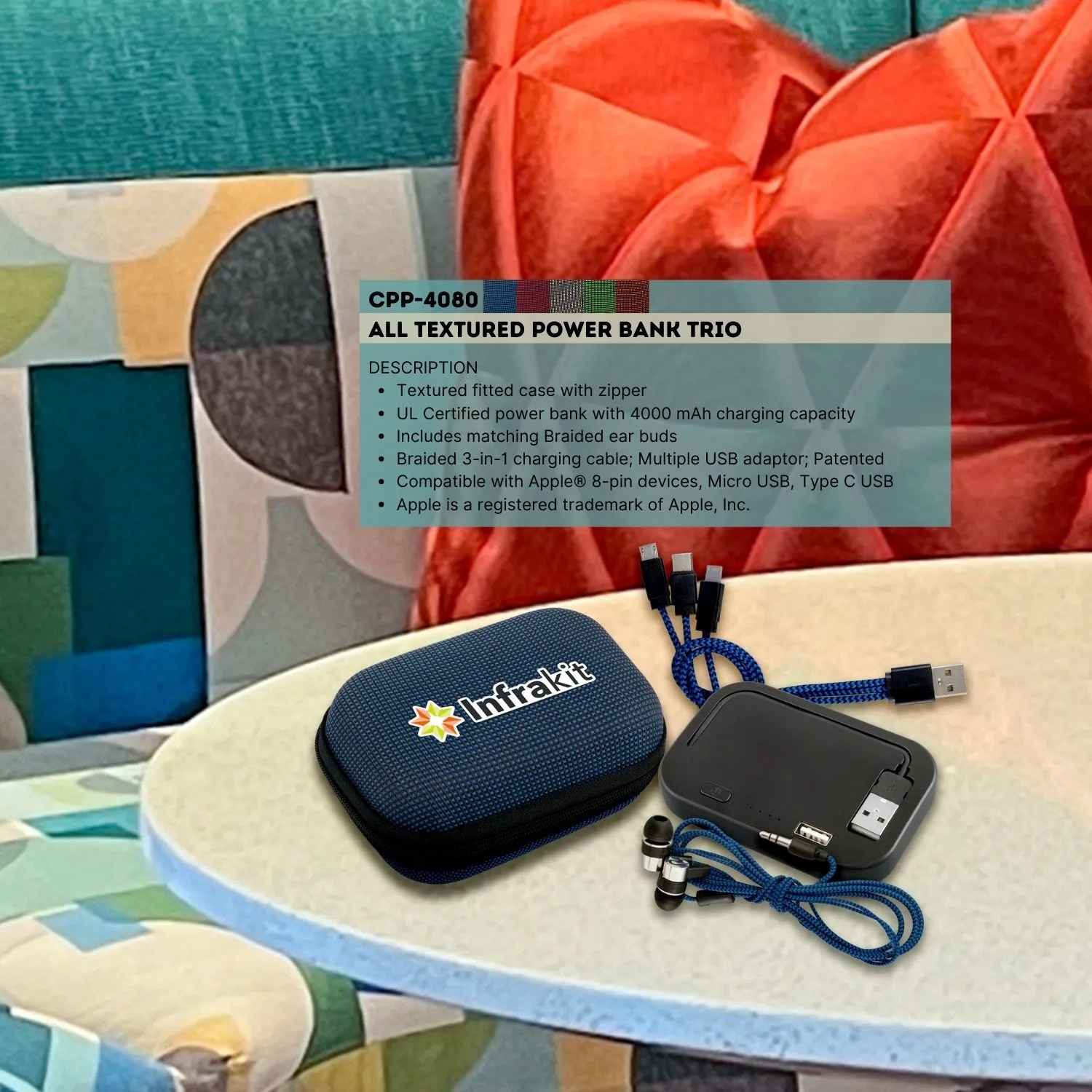 All Textured Power Bank Trio 6