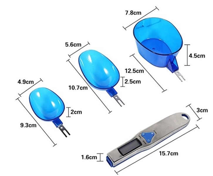 Kitchen Scale Spoon Gram Measuring 11