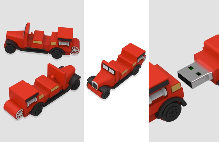 Fire Truck USB-1GB 2