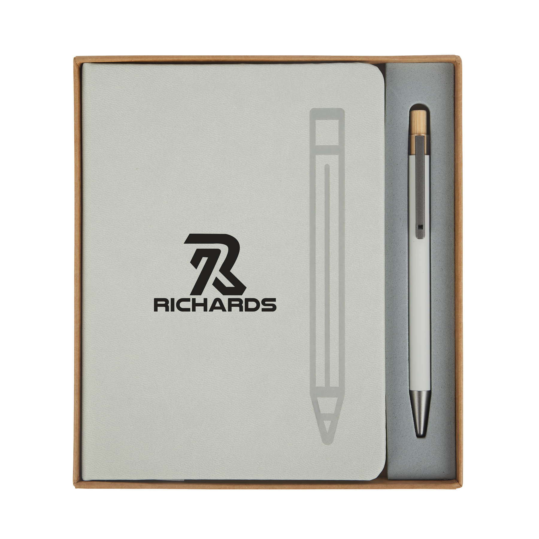 Manhattan II Gift Set w/ Magnetic Journal & Recycled Pen 4