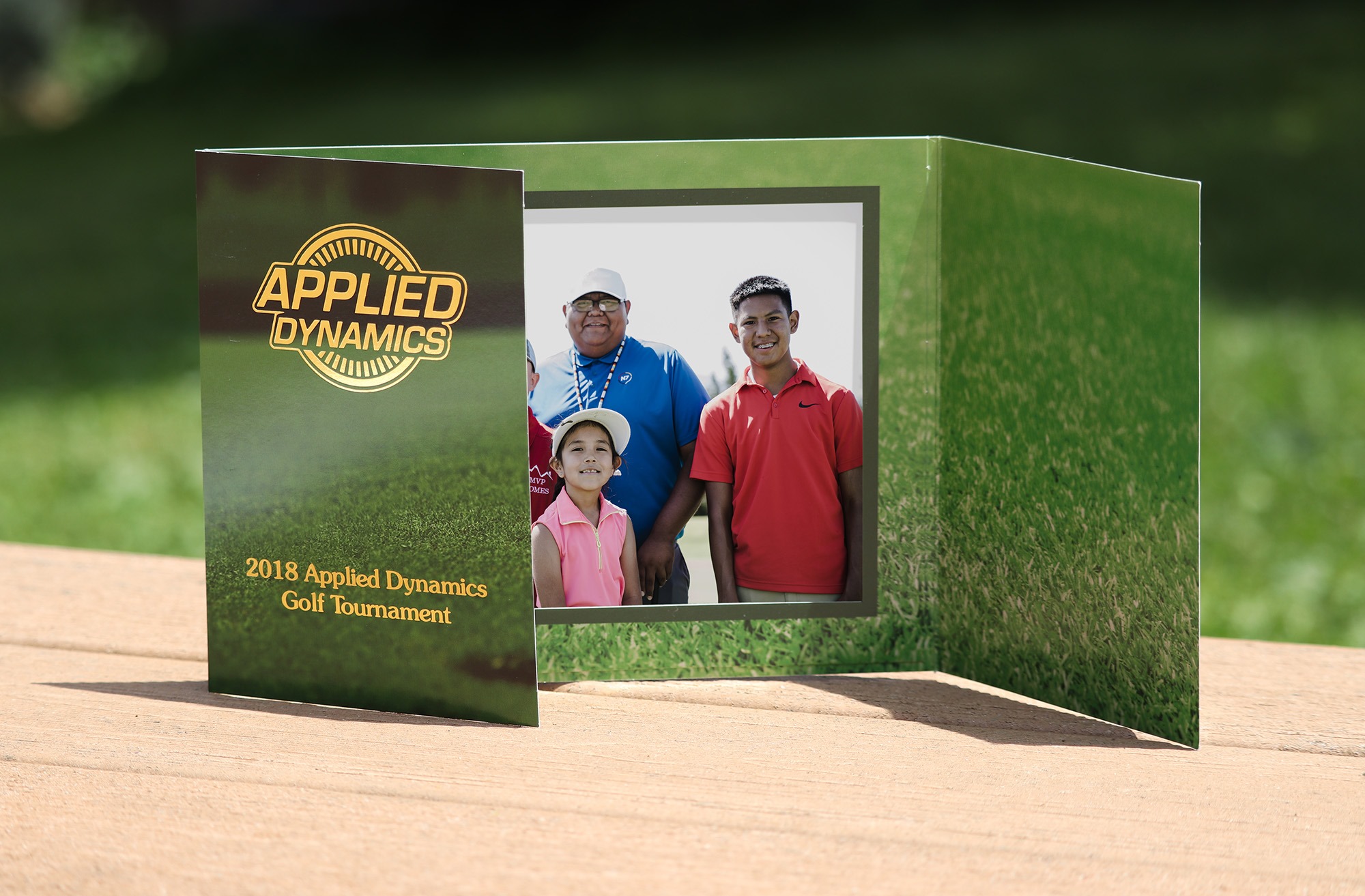 Golf Gatefold Folder – Vertical or Horizontal 5