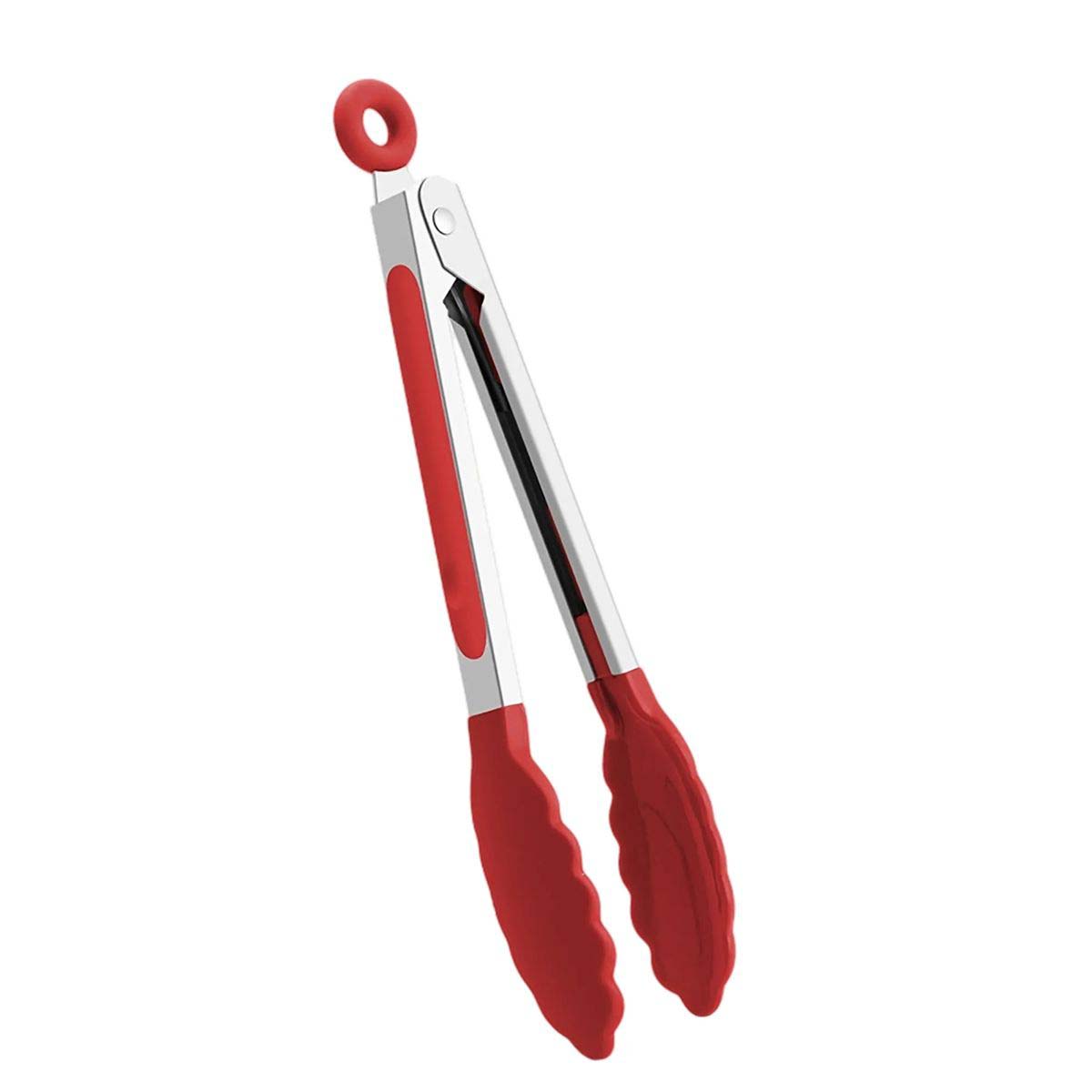 Stainless Steel Kitchen Tongs with Silicone Handle 11