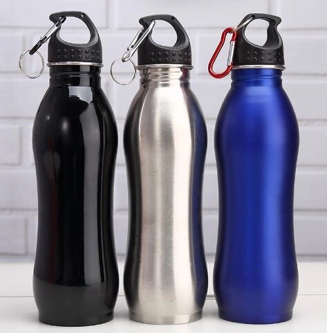 24 OZ Single Wall Metal Sport Water Bottle, custom water bottle with logo imprint 4