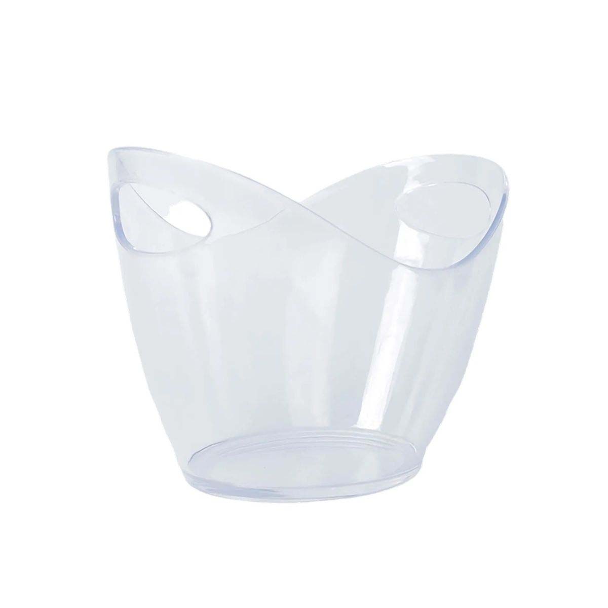 Transparent Plastic Beverage Ice Bucket 2