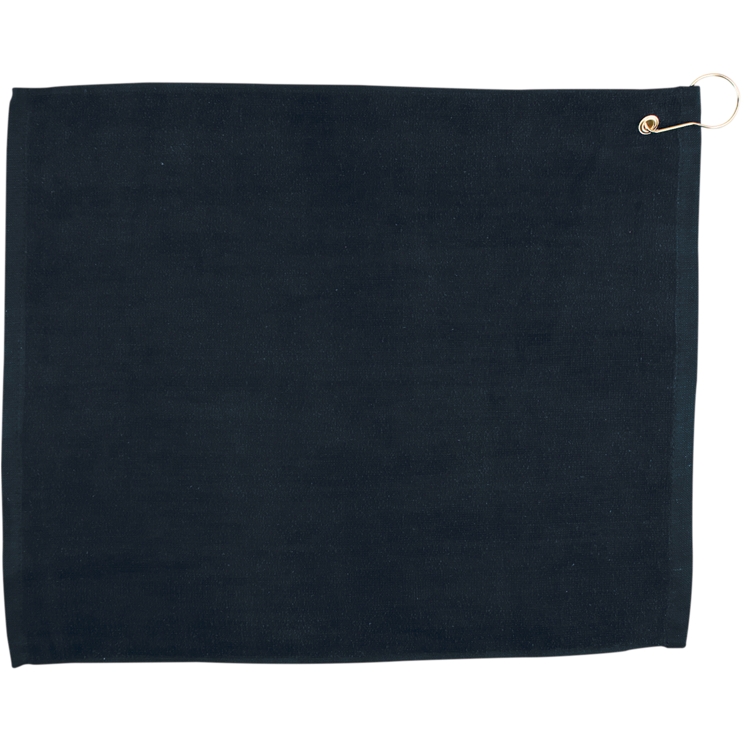 15" X 18" Hemmed Golf Towel with Grommet And Hook 15
