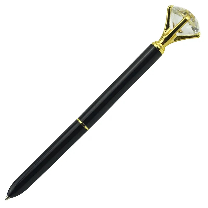 Retractable Metal Crystal Ballpoint Pens 3