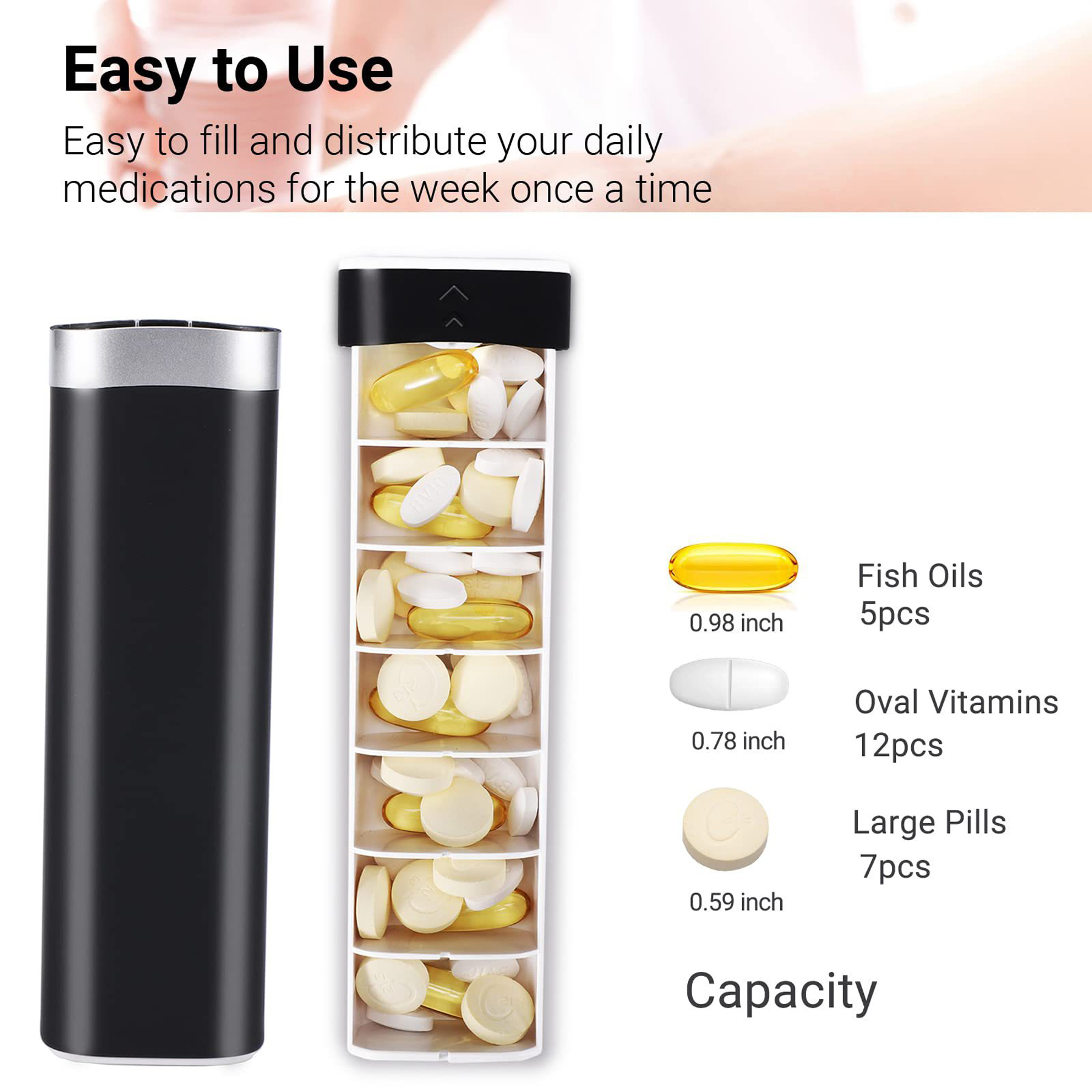 Vitamin Organizer Pill Case 2