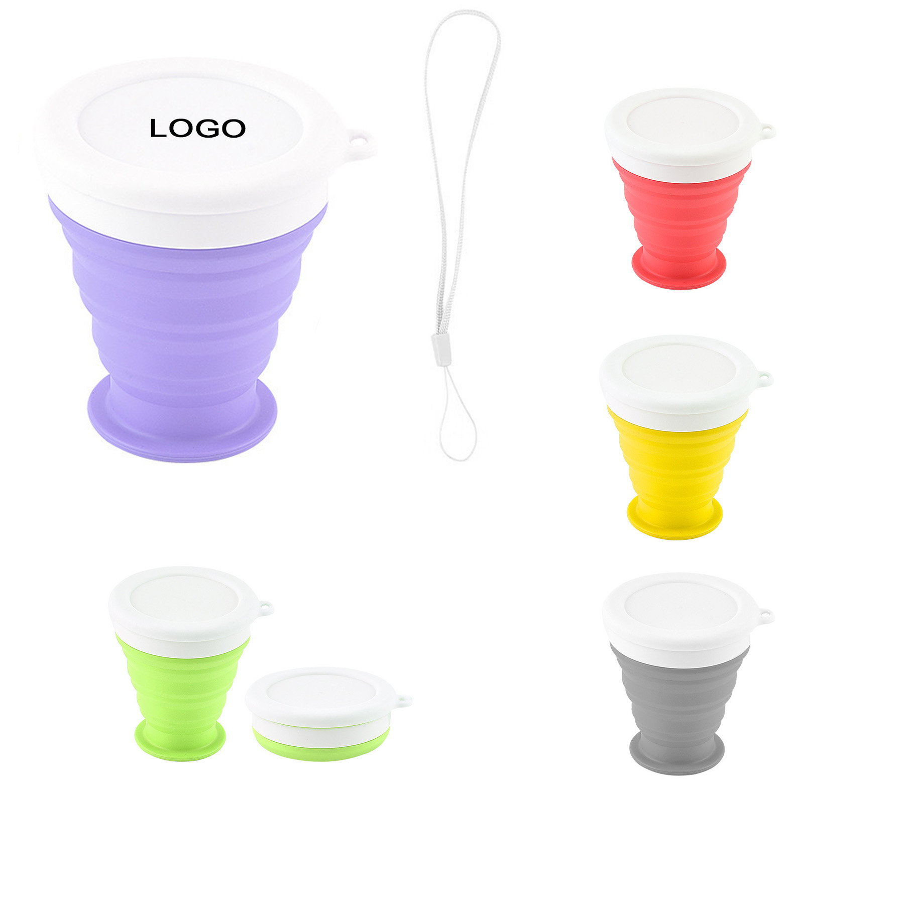 Silicone Travel Folding Cup 2