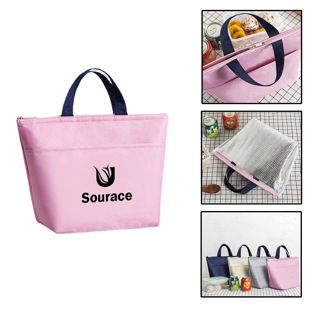 Zippered Cooler Lunch Bag 1