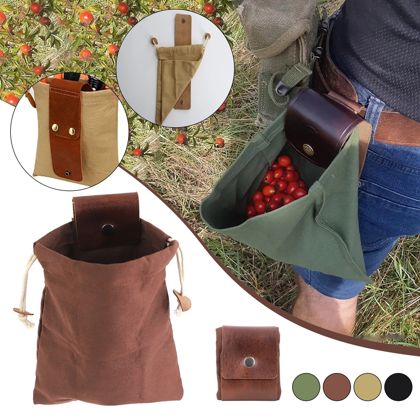 Fruit Picking Pouch Hands Free 4