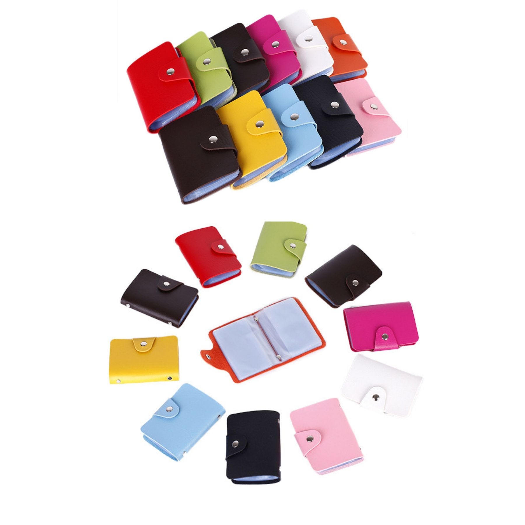 PU Leather Credit Card Wallet 1