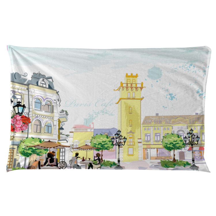 Medium Heavy Fleece Full Color Blanket 2