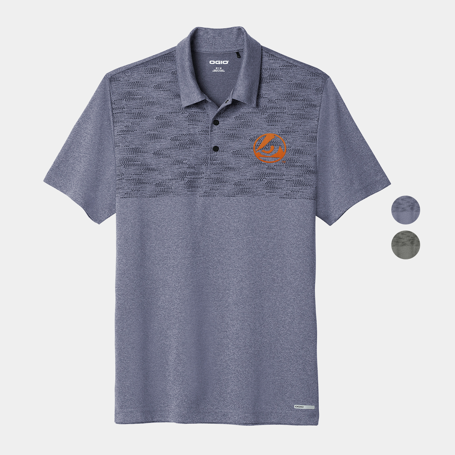OGIO® Men's 3-Snap Placket Polo T-Shirt 6
