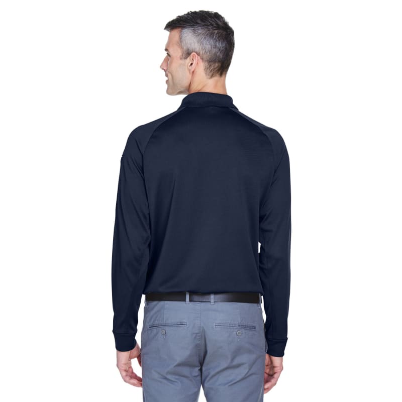 Harriton Men's Advantage Snag Protection Plus Long-Sleeve Tactical Polo 24