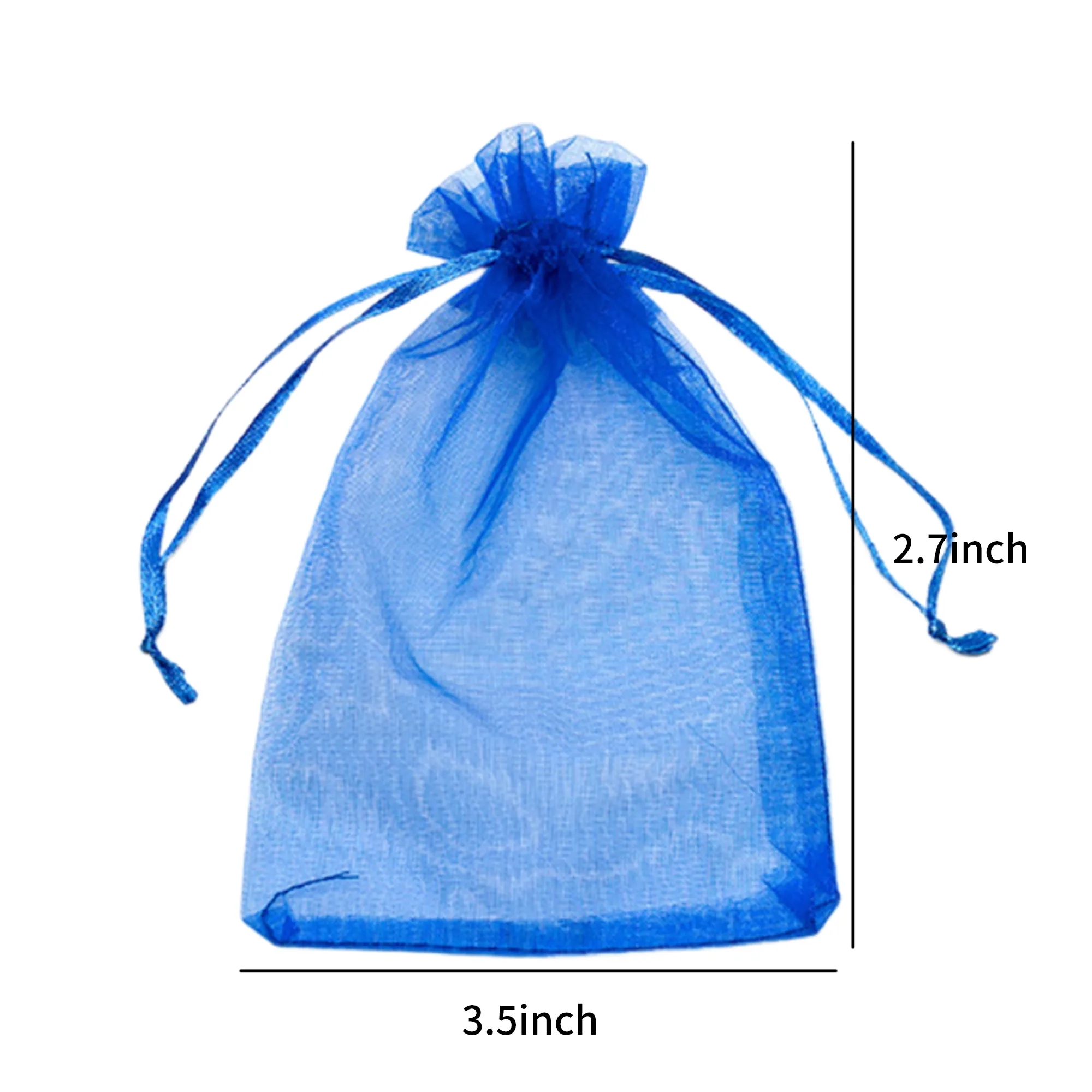 Organza Drawstring Bag 3.5x2.7 Inch Premium Material 21