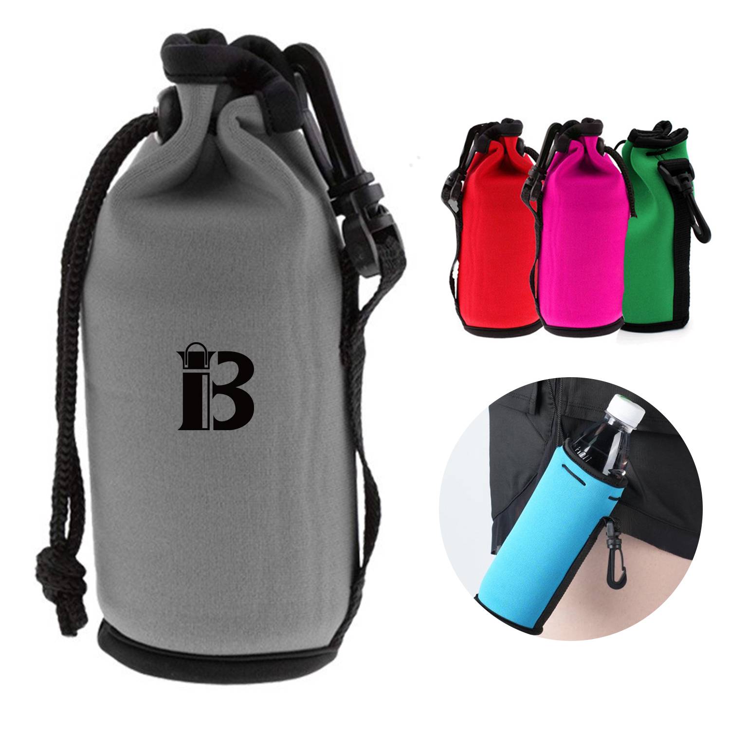 Neoprene water bottle holder 2